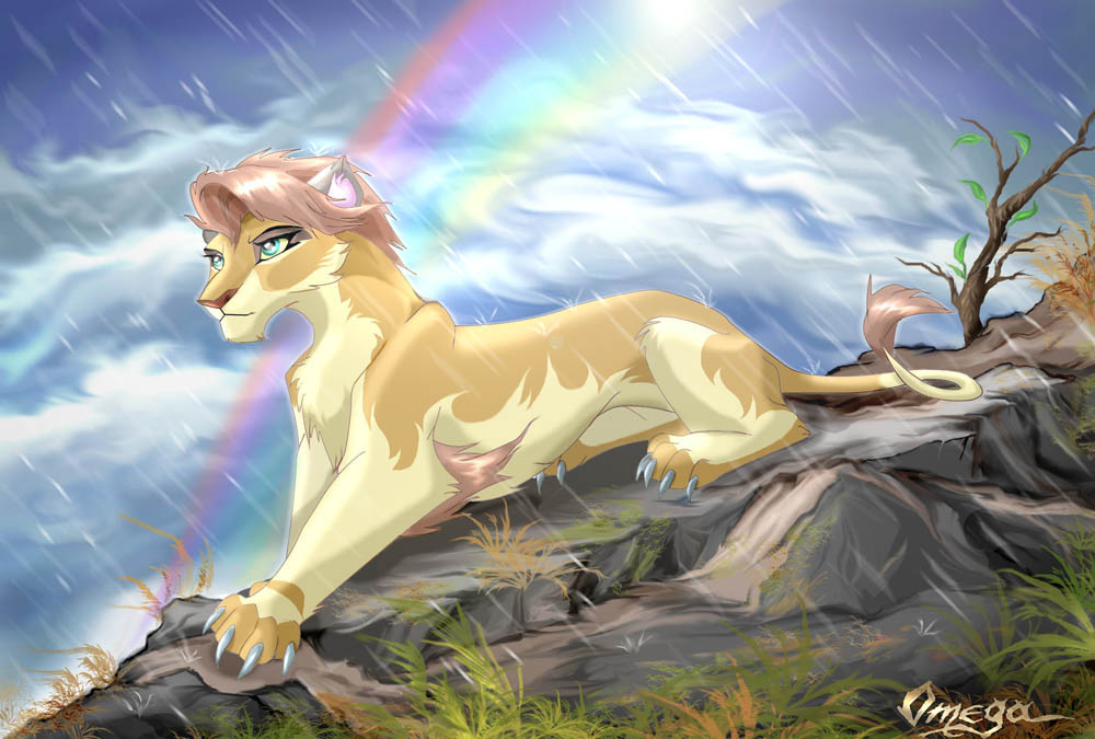 Me as a lioness))