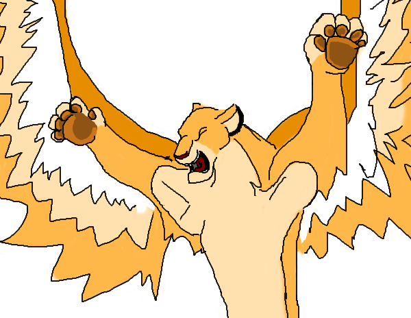 winged lioness