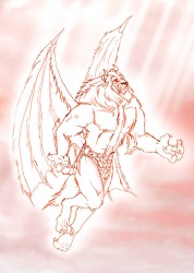 Beast winged